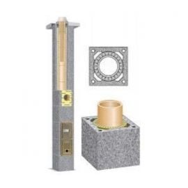 Keramiskais dūmvads D250mm (skurstenis) Schiedel Rondo Plus (48x48cm) | Ceramic chimneys | prof.lv Viss Online