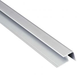 Divdaļīgs alumīnija profils Fibo ārējais stūris 14x(26,6x2)x2400mm