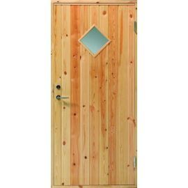Swedoor 458 U82 Summerhouse Wooden Exterior Door, 9x21, Right (011645) | Doors | prof.lv Viss Online