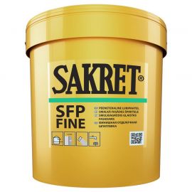 Шпаклевка фасадная мелкозернистая Sakret SFP Fine, 20 кг | Утепление фасада | prof.lv Viss Online