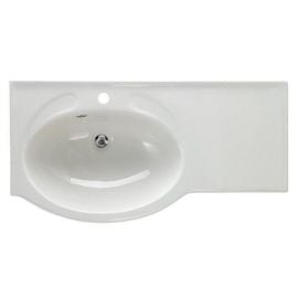 Paa Delta 900 L Bathroom Sink Stone Resin 46x90cm, Left Side (IDE900/K/00) | Stone sinks | prof.lv Viss Online
