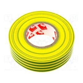 Скотч для электроизоляции Scapa 2702, 19 мм х 20 м, желтый/зеленый | Ленты | prof.lv Viss Online