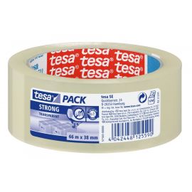 Tesa Packaging Tape PP Transparent, 38mmx66m | Tesa | prof.lv Viss Online
