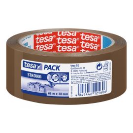 Лента упаковочная Tesa PP коричневая, 38мм х 66м | Упаковочные ленты | prof.lv Viss Online