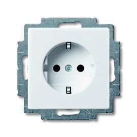 Socket outlet (z/a) with grounding (rosette) for Basic55 | Mounted switches and contacts | prof.lv Viss Online