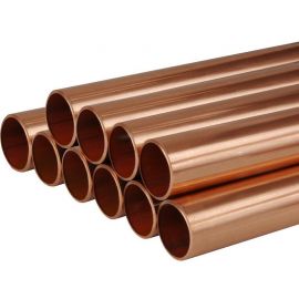 KME Capillary (Summer) Hard Tube Ø 12x1.0mm, 2.5m (Coil 5m), 7011280 | For water pipes and heating | prof.lv Viss Online
