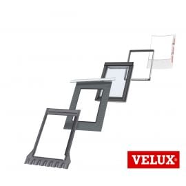 Velux Roof Window Installation Kit with EDW Flashing, Roof Pitch up to 120mm CK02 55x78