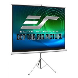 Projektora Ekrāns Elite Screens Tripod Series T99NWS1 251.46cm 1:1 Balts (T99NWS1) | Projektoru ekrāni | prof.lv Viss Online