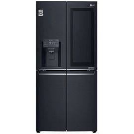 LG Side By Side Refrigerator GMX844MCKV Black | Ledusskapji ar ledus ģeneratoru | prof.lv Viss Online