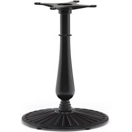 Home4you Bolgheri Central Table Leg 56x56x63cm, Black (18644) | Countertops | prof.lv Viss Online