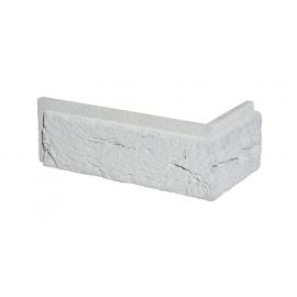 Stegu cladding corner brick tiles Boston 2 – white 200/90x74x8-21mm (12pcs) | Brick tiles | prof.lv Viss Online