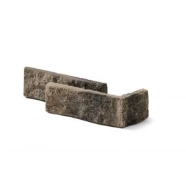 Stegu facade corner brick tiles Rustik 526, 185/80x60x10-28mm (27pcs) | Brick tiles | prof.lv Viss Online