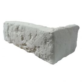 Stegu cladding corner brick tiles Loft 1 - white, 190/80x63x16-18mm (16pcs) | Brick tiles | prof.lv Viss Online