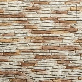 Stegu California 1 Facade Tiles, Desert, 550x150x33mm (0.5m2) | Tiles | prof.lv Viss Online