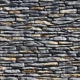 Stegu California 2 Facade Tiles Grey, 550x150x33mm (0.5m2) | Tiles | prof.lv Viss Online