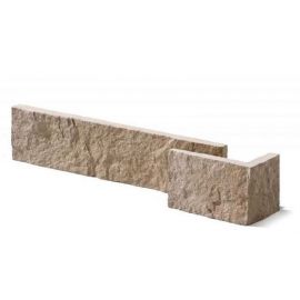 Stegu Decorative Corner Tiles Arena 1 - cream, 70-150:180-360x110x10-28mm (18pcs) | Brick tiles | prof.lv Viss Online