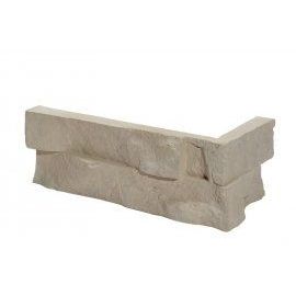 Декоративная угловая плитка для отделки Stegu Cairo 1 – cream, 250/100x100x10-32мм (6шт) | Отделочная кирпичная плитка | prof.lv Viss Online