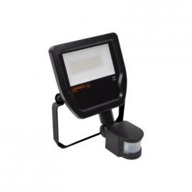 LED Prožektors Osram Ledvance Floodlight 20W, IP65, ar sensoru, melns | Prožektori | prof.lv Viss Online