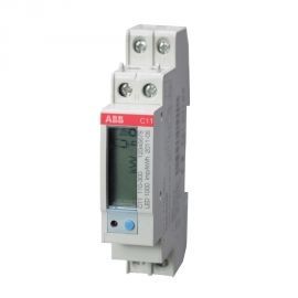 ABB electricity meter C11 Steel 1-phase 40A 230V direct connection, IP20 | Abb | prof.lv Viss Online