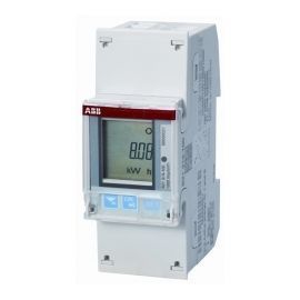 Abb electricity meter B21 Steel 1-phase 65A 230V direct connection, IP20 | Modular automation | prof.lv Viss Online