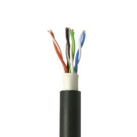 Spectra outdoor data cable 4x2x0.5mm Cat5e UTP/J, black, PVC, 305m (490655) | Telecommunications, data cables | prof.lv Viss Online