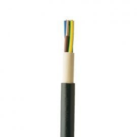 Faber Cable power cable NYY-J 5x4.0mm2, 0.6/1kV, black 1m (010049) | Electrical wires & cable building wire | prof.lv Viss Online