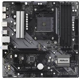 Mātesplate Asrock Phantom Gaming 4 MicroATX, AMD B550, DDR4 (B550M PHANTOM GAMING 4) | Datoru komponentes | prof.lv Viss Online