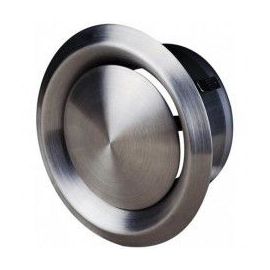 Europlast Ventilation Diffuser metal, round Ø 100mm, inox, DM100i | Ventilation diffusers | prof.lv Viss Online
