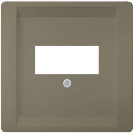 Siemens Delta Style TAE Low Voltage Plate, Matt Gold (5TG1342-0MG) | Electrical outlets & switches | prof.lv Viss Online