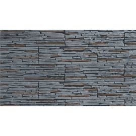 Stegu Decorative Corner Tiles Venezia 4 - graphite, 70-140/80-375x152x28mm (7pcs) | Brick tiles | prof.lv Viss Online
