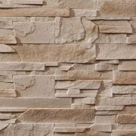 Stegu Wood 1 Facade Tiles, cream, 180+320x93x8-23mm (0.49m2) | Facade tiles | prof.lv Viss Online
