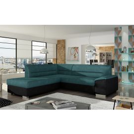 Eltap Verso Jasmine/Soft Corner Pull-Out Sofa 63x266x83cm, Beige (V08) | Corner couches | prof.lv Viss Online