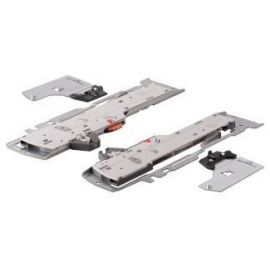 Blum Tip-On Blumotion Mechanism Set L1, 350-650mm, Up to 20kg, Grey (T60B3330) | Accessories for drawer mechanisms | prof.lv Viss Online