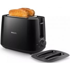 Philips Daily Collection HD2582/90 Toaster Black | Toasters | prof.lv Viss Online