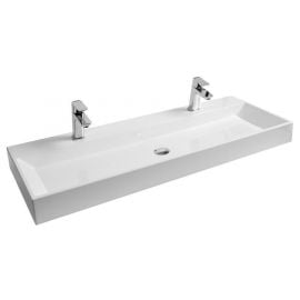 Ravak Natural Duo 1200 sink 120x45cm, white, XJO01212000 | Bathroom sinks | prof.lv Viss Online