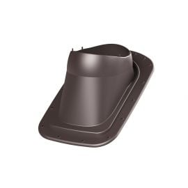 Vilpe Classic Vino Ventilation Outlet Connection for Profiled and Bitumen Shingle Roof, Brown