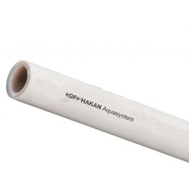 Kan-therm PPR pipe D20x3.4mm PN20, grey, 4m 1229206033 | Melting plastic pipes and fittings | prof.lv Viss Online
