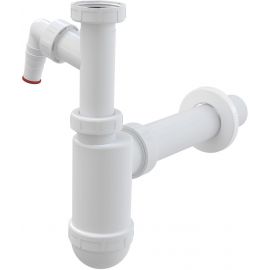 Alca A43P Bathroom Sink Siphon 40mm White (2101114) | Alcadrain | prof.lv Viss Online
