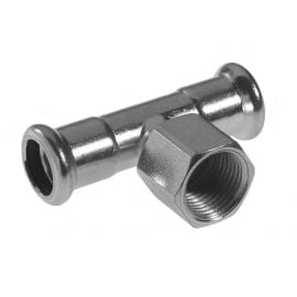 Kan-therm Carbon T-connector with thread 22xRp¾x22mm, 1509258007 | Steel pipes & joints | prof.lv Viss Online