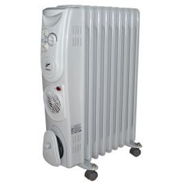 Changer C23-9F Eļļas Radiators ar termostatu ar ventilatoru 2000W+400W balts (33006)