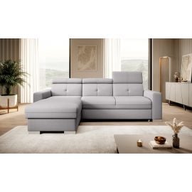 Eltap Fresia Gojo Corner Pull-Out Sofa 176x247x104cm, Grey (CO-FR-LT-04GO) | Sofas | prof.lv Viss Online