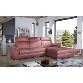 Eltap Trevisco Monolith Corner Pull-Out Sofa 216x272x100cm, Pink (Tre_36) | Corner couches | prof.lv Viss Online