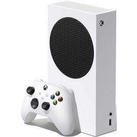 Игровая консоль Microsoft Xbox Series S 512 ГБ белого цвета (RRS-00010) | Игровые консоли и аксессуары | prof.lv Viss Online