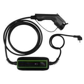 Green Cell EV17 Electric Vehicle Charging Cable, Type 1, 3.6kW, 6.5m, Black | Solar systems | prof.lv Viss Online
