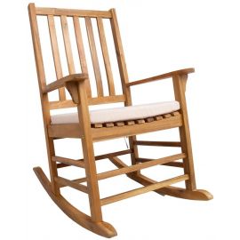 Home4you Finlay Garden Rocking Chair 93x66x105cm, Brown (13571) | Hanging swing chairs | prof.lv Viss Online
