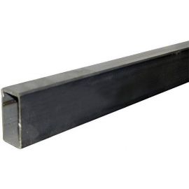 Stainless Steel Rectangular Tube, Polished Aisi 304, 1.5x40x20mm, 6m | Metal square bar | prof.lv Viss Online