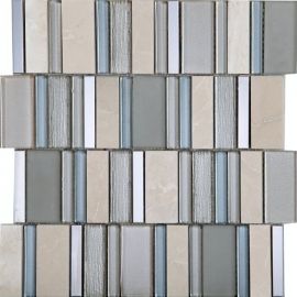 Мозаичная плитка Intermatex Stripes, Мозаика Champagne 30,2x30,2 см | Плитка мозайка | prof.lv Viss Online