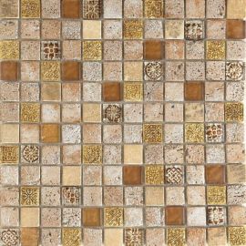 Intermatex Imperium Mosaic Tiles, Mazaika Gold 30x30cm | Intermatex | prof.lv Viss Online