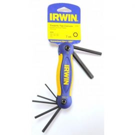 Saliekams seškanšu atslēgu komplekts IRWIN, garais (09-T10769) | Irwin | prof.lv Viss Online
