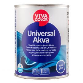 Vivacolor Universal Aqua Water-Based Paint for Wood and Metal | Outdoor paint | prof.lv Viss Online